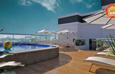 Apartamento com 2 quartos  à venda, 61 m² por r$ 390.000 - mirim - praia grande/sp