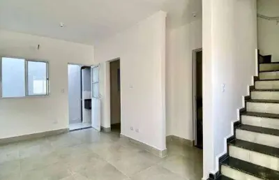 Sobrado com 2 quartos à venda, 45 m² por r$ 280.000 - parque bitaru - são vicente/sp