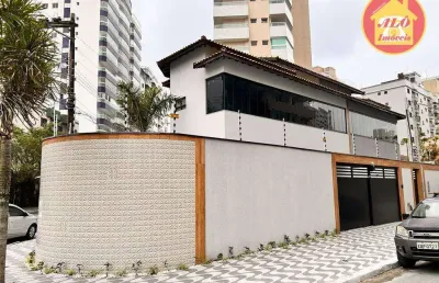 Sobrado com 3 quartos à venda, 185 m² por r$ 1.350.000 - vila caiçara - praia grande/sp