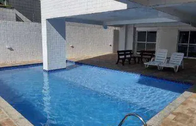 Apartamento mobiliado com 2 quartos à venda, 60 m² por r$ 365.000 - ocian - praia grande/sp