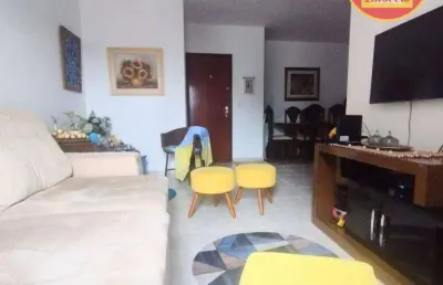 Apartamento com 2 quartos à venda, 85 m² por r$ 517.000 - canto do forte - praia grande/sp