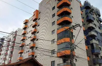 Apartamento com 1 quarto à venda, 46 m² por r$ 250.000 - tupi - praia grande/sp