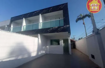Sobrado com 2 quartos à venda, 80 m² por r$ 490.000 - caiçara - praia grande/sp