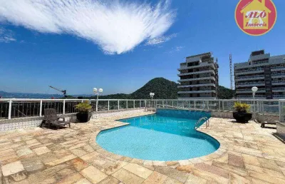 Apartamento duplex com 3 quartos à venda, 183 m² por r$ 1.400.000 - canto do forte - praia grande/sp