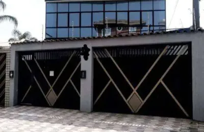 Sobrado para alugar, 400 m² por r$ 18.000,00/mês - boqueirão - praia grande/sp