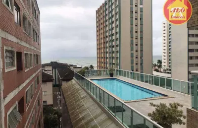 Apartamento com 2 dormitórios à venda, 80 m² por r$ 528.000 - tupi - praia grande/sp