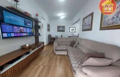 Apartamento com 2 quartos à venda, 73 m² por r$ 550.000 - caiçara - praia grande/sp