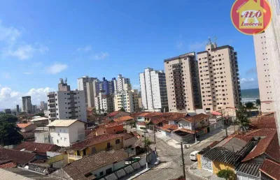 Apartamento com 1 quarto à venda, 59 m² por r$ 260.000 - caiçara - praia grande/sp