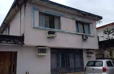 Sobrado comercial com 4 dormitórios à venda, 184 m² por r$ 1.350.000 - boqueirão - praia grande/sp