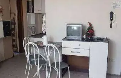 Kitnet com 1 quarto à venda, 30 m² por r$ 140.000 - mirim - praia grande/sp