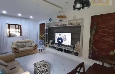 Casa com 2 dormitórios à venda, 95 m² por r$ 400.000,00 - vila são jorge - praia grande/sp