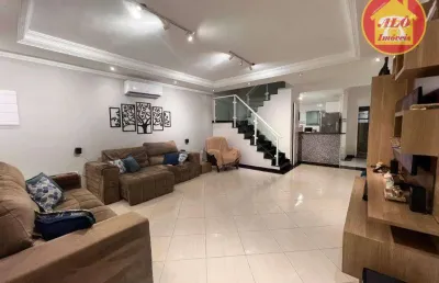 Sobrado com 3 quartos à venda por r$ 630.000 - balneário pires - praia grande/sp