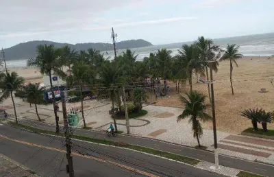 Apartamento vista mar com 3 quartos à venda, 75 m² por r$ 350.000 - guilhermina - praia grande/sp