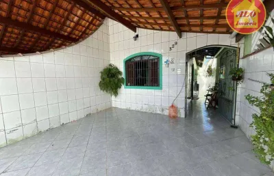 Casa com 2 quartos à venda, 70 m² por r$ 440.000 - maracanã - praia grande/sp