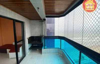 Apartamento com 3 quartos à venda, 128 m² por r$ 650.000 - caiçara - praia grande/sp