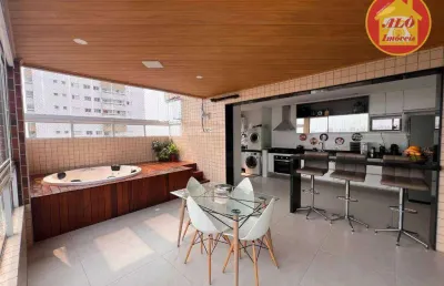 Apartamento com 3 quartos à venda, 130 m² por r$ 1.620.000 - vila guilhermina - praia grande/sp