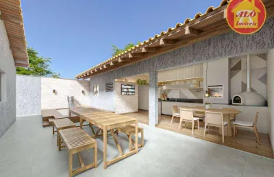 Casa com 4 quartos à venda, 190 m² por r$ 870.000 - vila tupi - praia grande/sp
