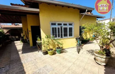 Casa com 2 dormitórios à venda, 87 m² por r$ 630.000,00 - vila guilhermina - praia grande/sp
