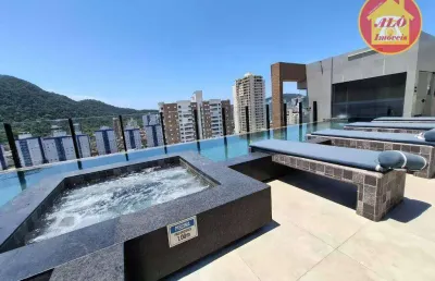 Apartamento com 2 dormitórios à venda, 74 m² por r$ 660.000,00 - boqueirão - praia grande/sp