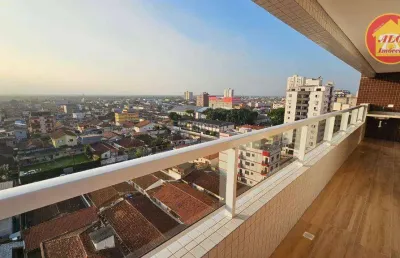 Apartamento com 2 dormitórios à venda, 80 m² por r$ 480.000 - tupi - praia grande/sp