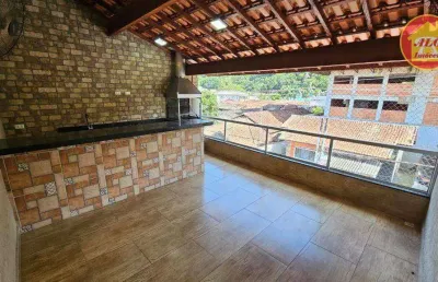 Sobrado com 3 quartos à venda, 141 m² por r$ 679.000 - canto do forte - praia grande/sp