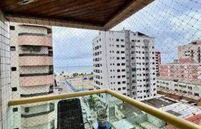 Apartamento com 3 quartos à venda, 130 m² por r$ 759.000 - tupi - praia grande/sp