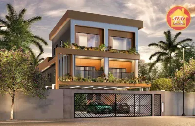 Casa com 2 quartos à venda, 48 m² por r$ 335.000 - vila guilhermina - praia grande/sp