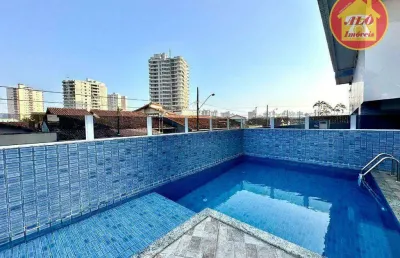 Apartamento com 1 quarto à venda, 78 m² por r$ 290.000 - caiçara - praia grande/sp