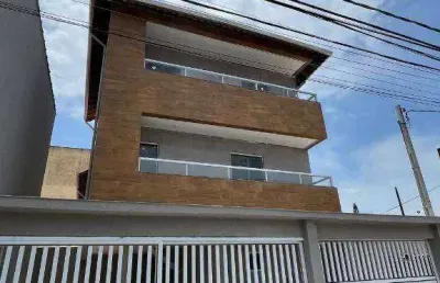 Sobrado com 2 dormitórios à venda por r$ 360.000 - nova mirim - praia grande/sp