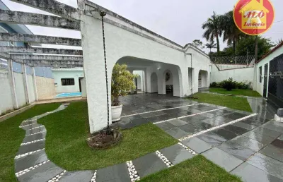 Casa com 5 quartos à venda, 372 m² por r$ 900.000 - solemar - praia grande/sp