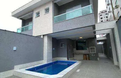 Sobrado com 3 quartos à venda, 151 m² por r$ 1.160.000 - tupi - praia grande/sp