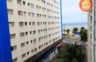 Apartamento com 1 quarto à venda, 28 m² por r$ 239.000 - nova mirim - praia grande/sp