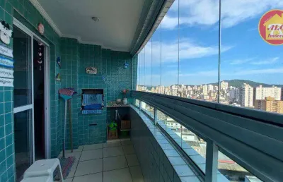 Apartamento com 2 quartos à venda, 66 m² por r$ 450.000 - boqueirão - praia grande/sp