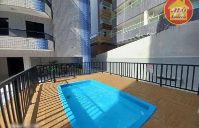 Cobertura com 3 quartos à venda, 115 m² por r$ 410.000 - caiçara - praia grande/sp