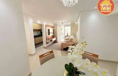 Apartamento com 2  quartos à venda, 92 m² por r$ 1.026.000 - canto do forte - praia grande/sp