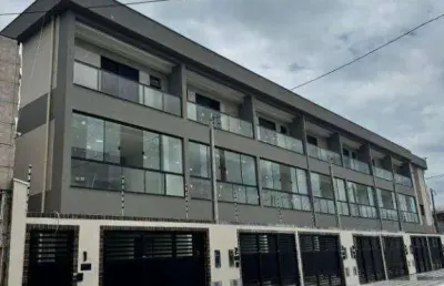 Sobrado com 2 quartos à venda, 90 m² por r$ 460.000 - maracanã - praia grande/sp