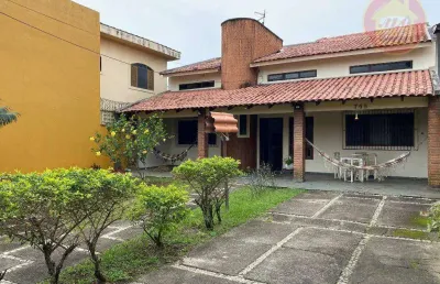 Casa com 4 quartos à venda, 180 m² por r$ 630.000 - mirim - praia grande/sp