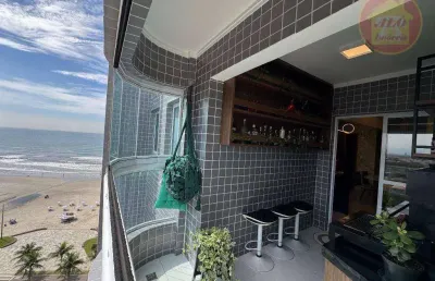 Apartamento com 2 quartos  à venda, 67 m² por r$ 700.000 - caiçara - praia grande/sp