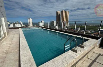 Apartamento com 1 quarto à venda, 45 m² por r$ 275.000 - mirim - praia grande/sp