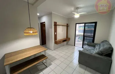 Apartamento com 1 quarto à venda, 49 m² por r$ 365.000 - vila guilhermina - praia grande/sp