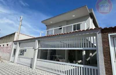 Casa com 2 quartos à venda, 56 m² por r$ 300.000 - vila tupiry - praia grande/sp