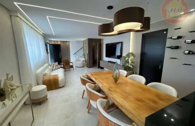 Sobrado com 3 quartos à venda, 140 m² por r$ 1.499.000 - vila guilhermina - praia grande/sp