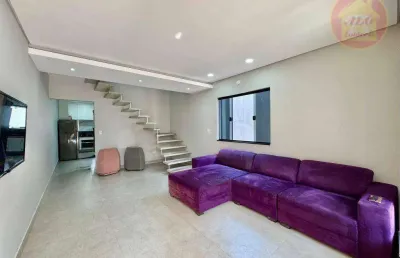 Sobrado com 3 quartos à venda, 160 m² por r$ 935.000 - aviação - praia grande/sp