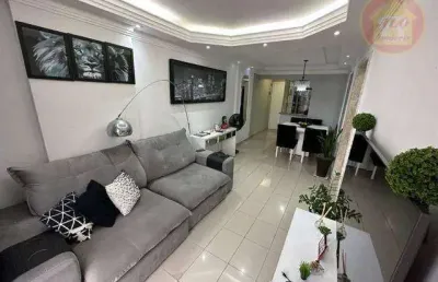 Apartamento com 2 quartos à venda, 62 m² por r$ 410.000 - vila guilhermina - praia grande/sp
