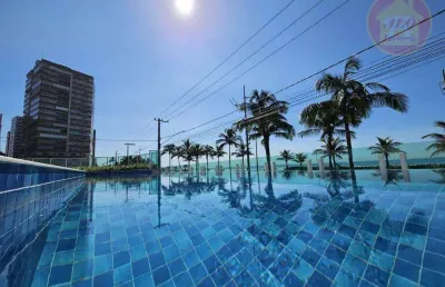 Apartamento com 2 quartos à venda, 82 m² por r$ 800.000 - vilamar - praia grande/sp