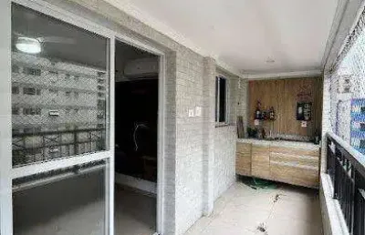 Apartamento com 1 quarto à venda, 60 m² por r$ 460.000 - vila guilhermina - praia grande/sp