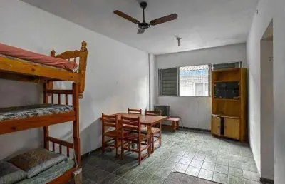 Kitnet com 1 quarto à venda, 32 m² por r$ 185.000 - mirim - praia grande/sp
