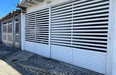 Casa com 2 dormitórios, 120 m² - venda por r$ 425.000,00 ou aluguel por r$ 2.500,00/mês - vila guilhermina - praia grande/sp