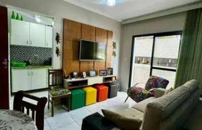 Apartamento com 1 quarto à venda, 45 m² por r$ 315.000 - vila assunção - praia grande/sp