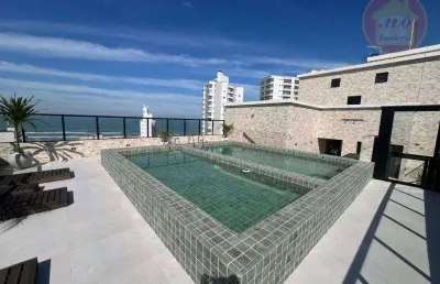Apartamento novo com 1 quarto à venda, 57 m² por r$ 365.000 - vilamar - praia grande/sp